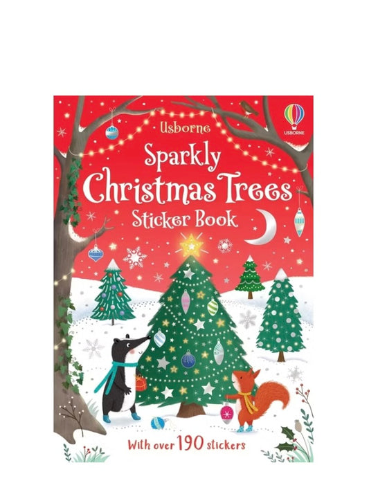 Sparkly Christmas Trees Sticker Book