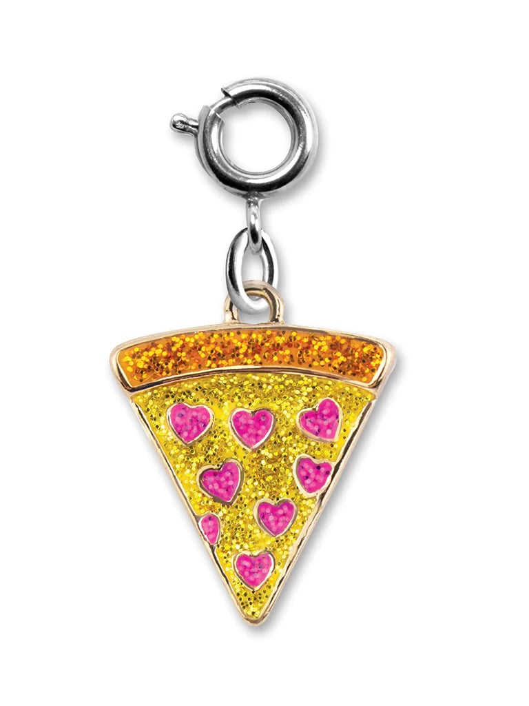 Glitter Pizza Charm