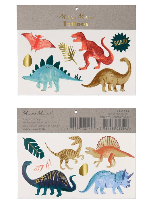 Temporary Tattoos - Dinosaur Kingdom