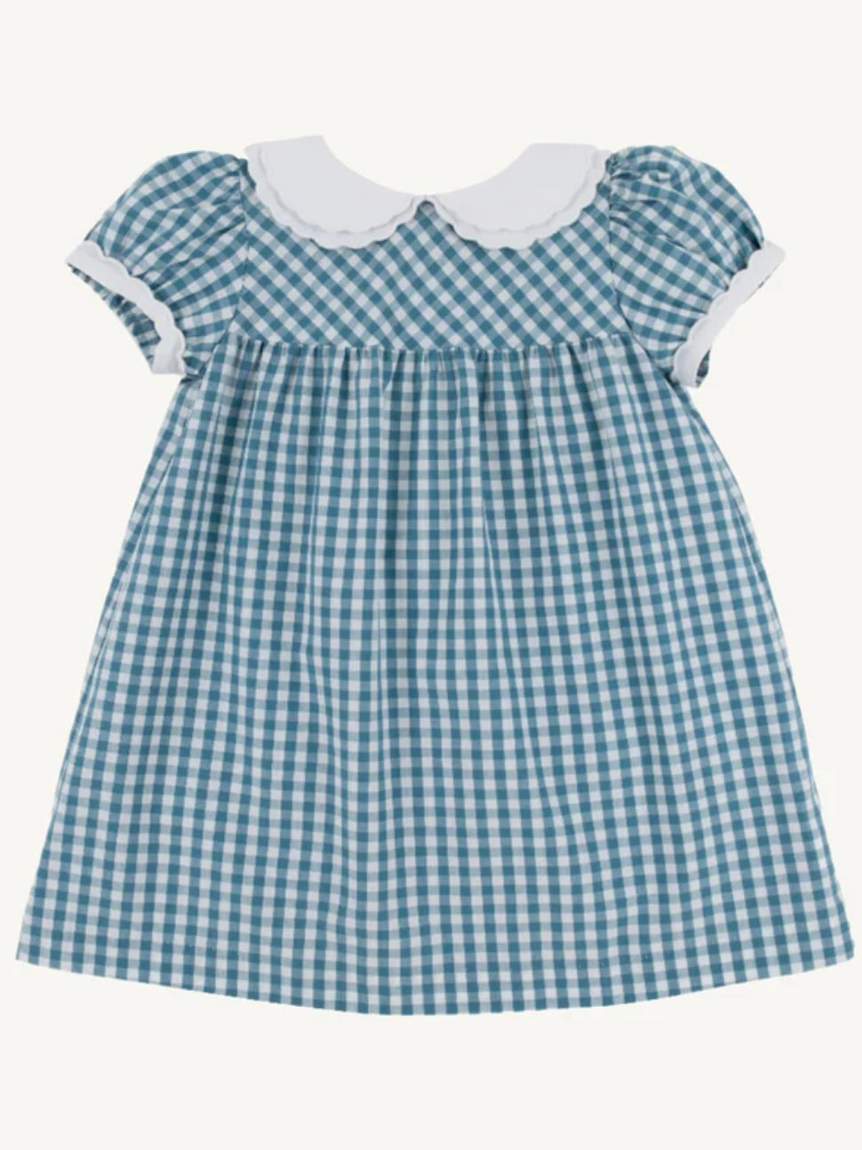 Barnsley Blue Gingham Holly Day Dress