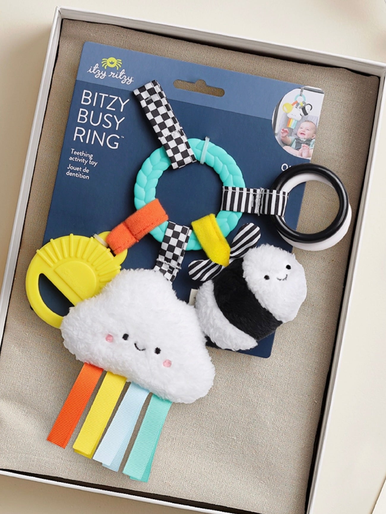 Bitzy Busy Ring - High Contrast