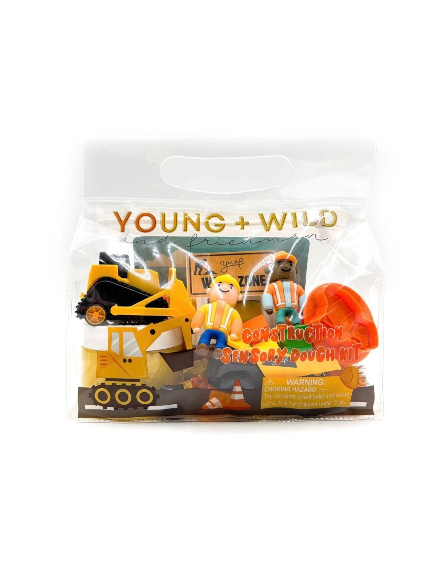 Construction Sensory Dough Bag