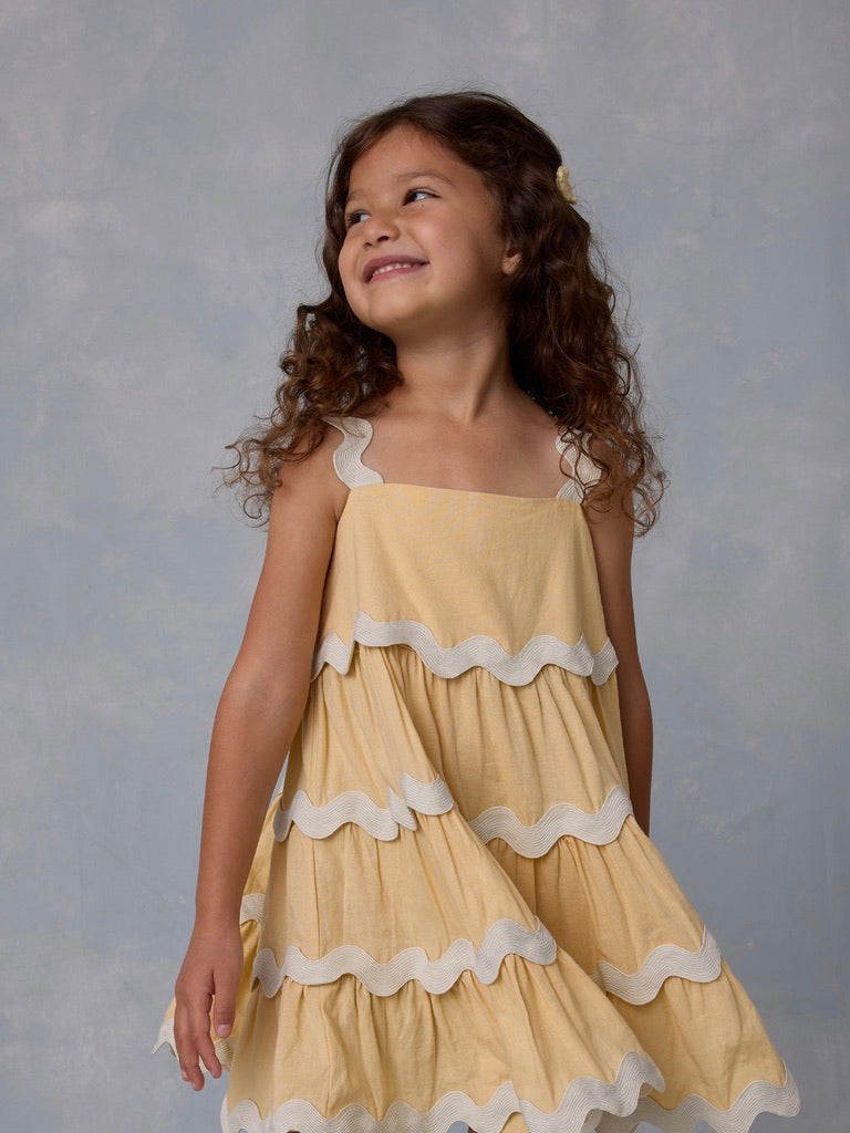 Yellow Ric Rac Dress