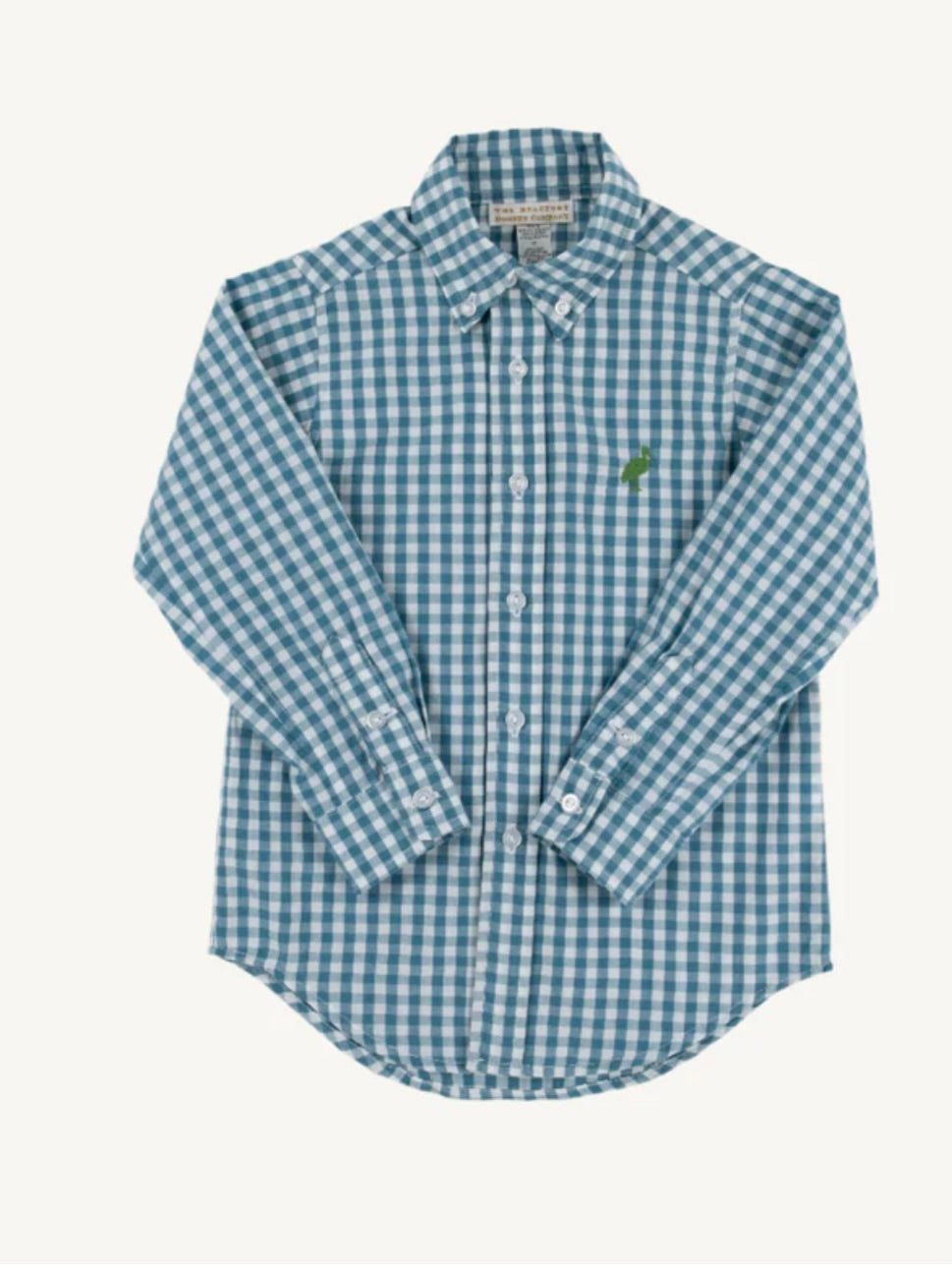 Barnsley Blue Gingham Deans List Dress Shirt