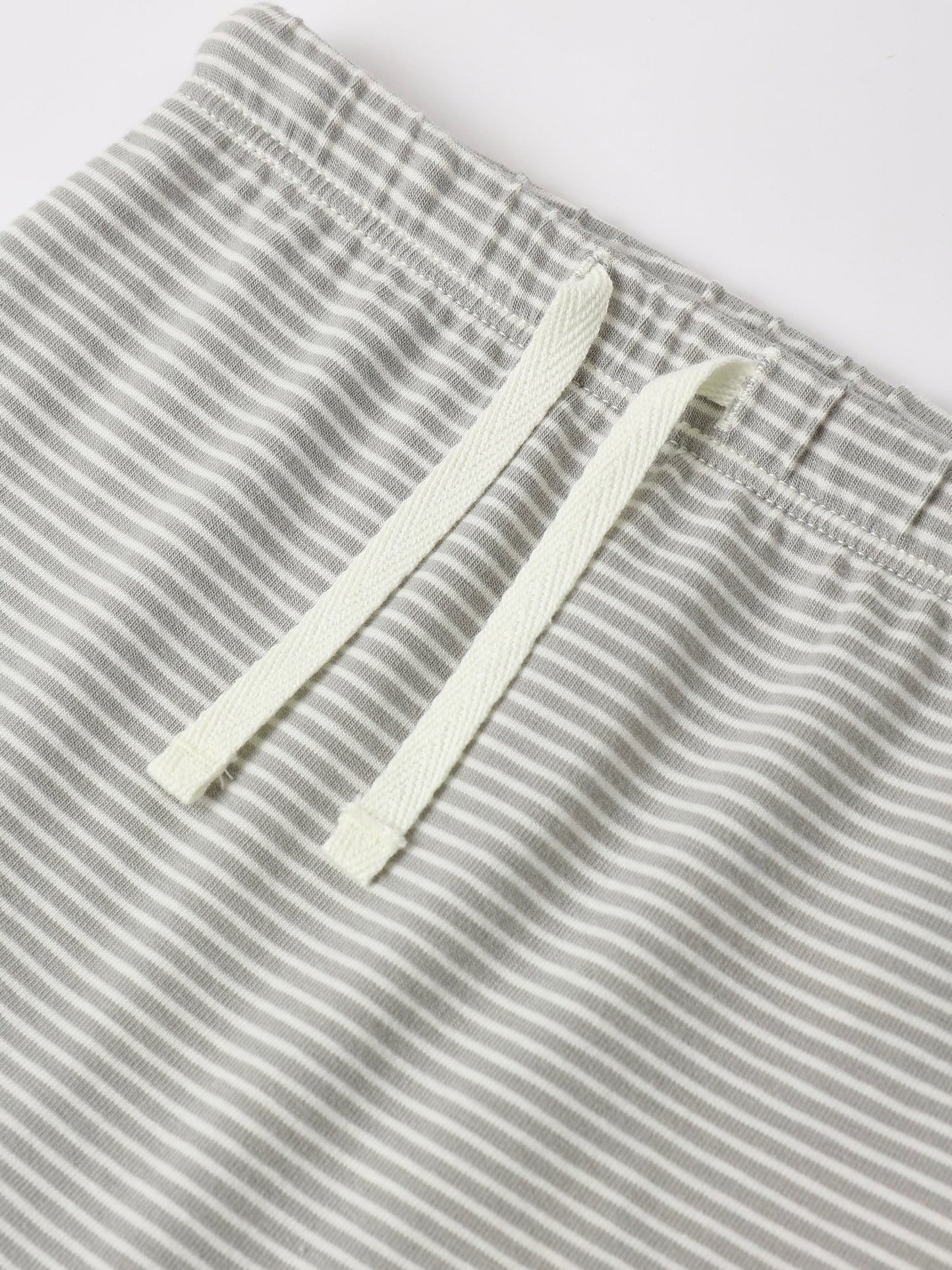 Sage Micro Stripe Drawstring Pant