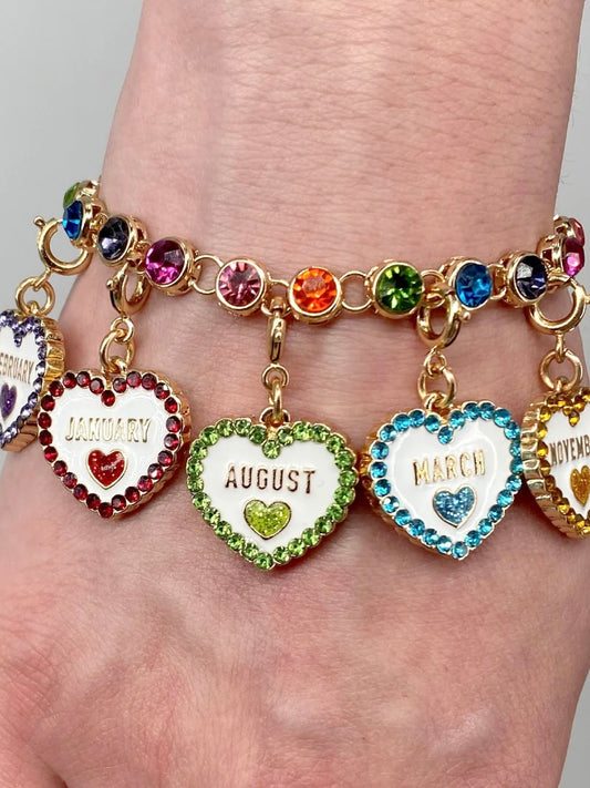 Charm It! Gold Birthstone Charm