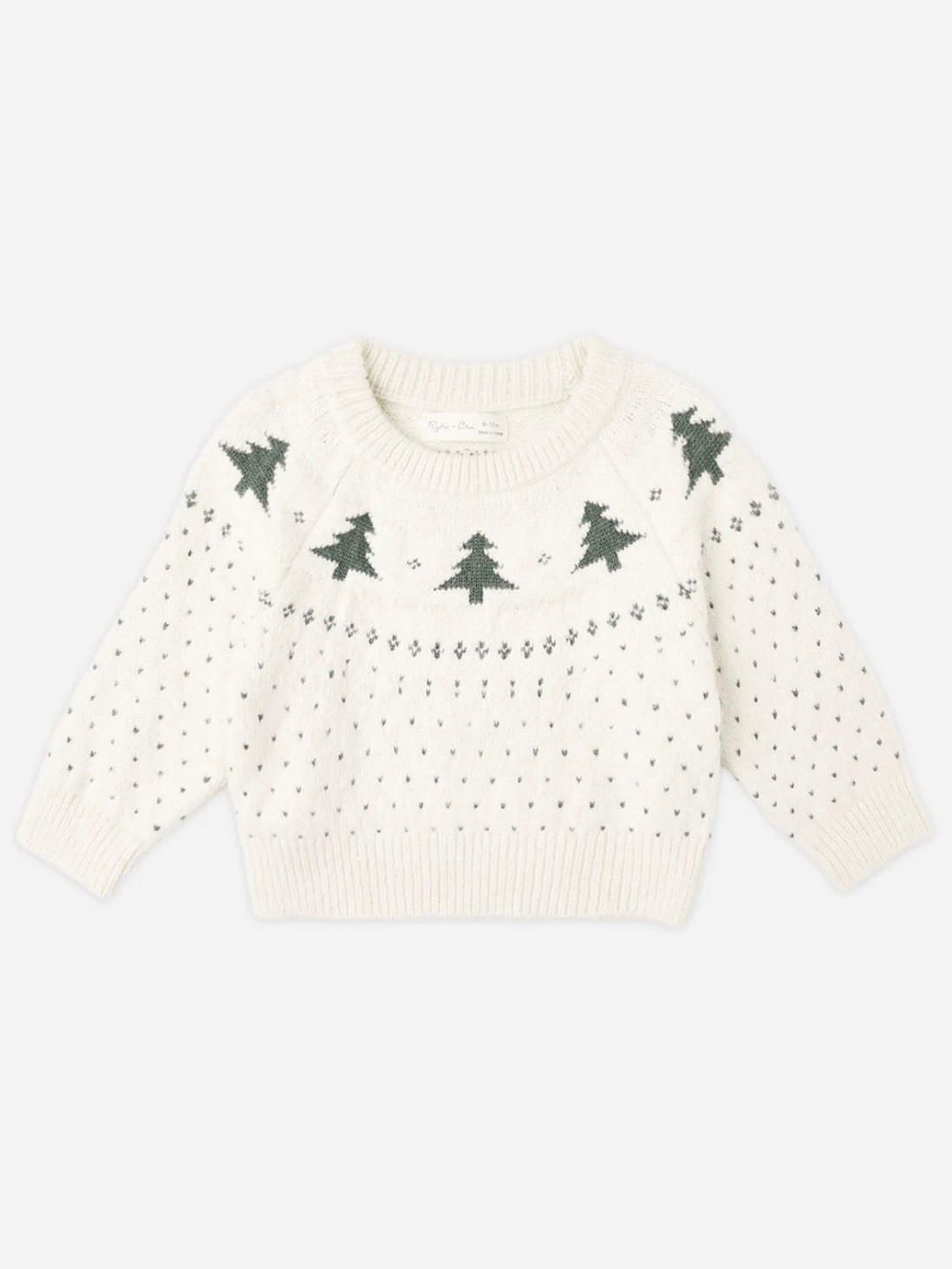 Natural Trees Fair Isle Sweater