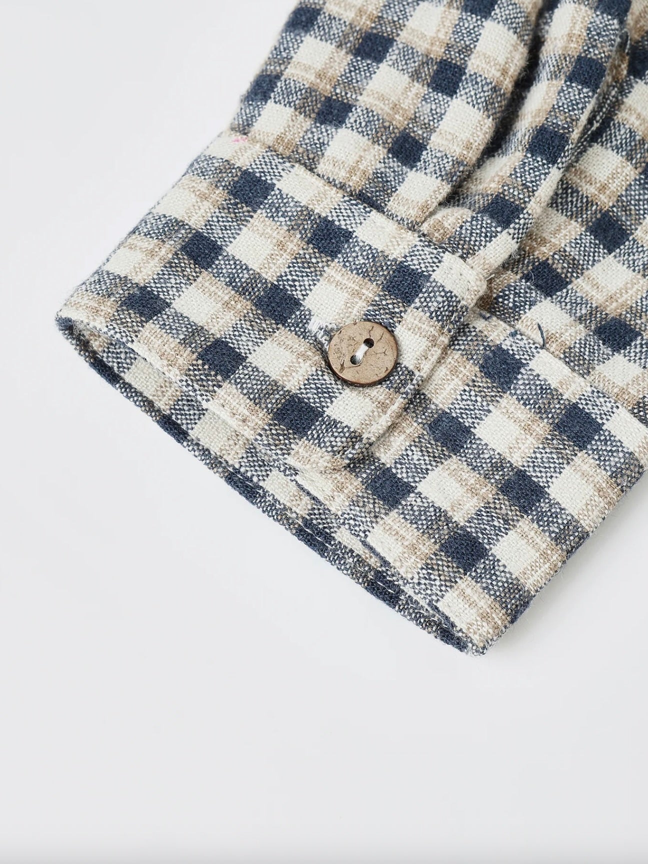 Long Sleeve Shirt - Navy Check