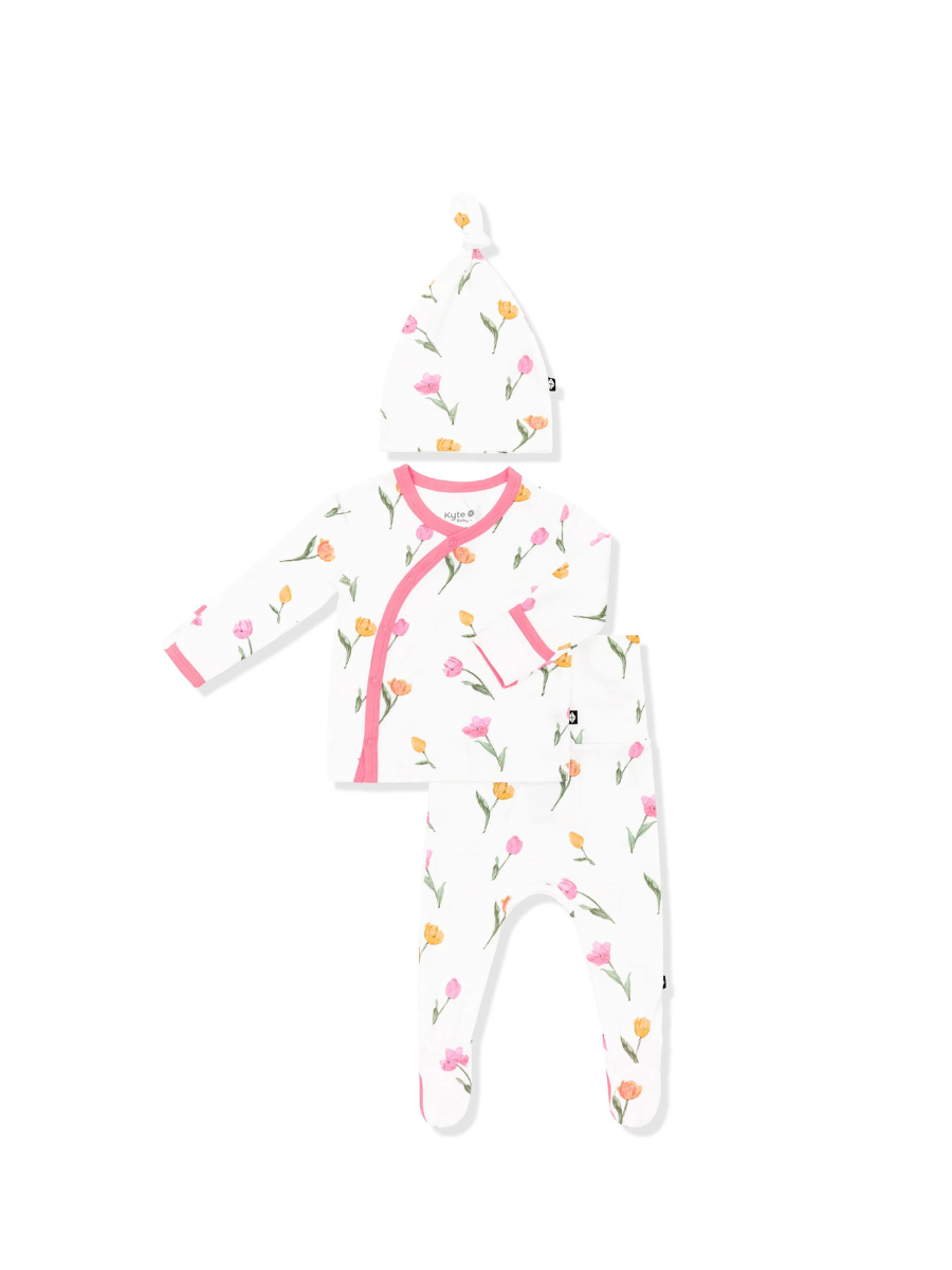Kyte Baby Bamboo Take Me Home Set- Tulip