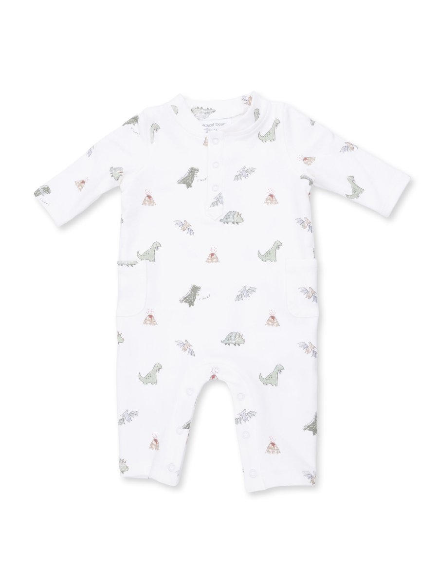 Dinos French Terry Romper