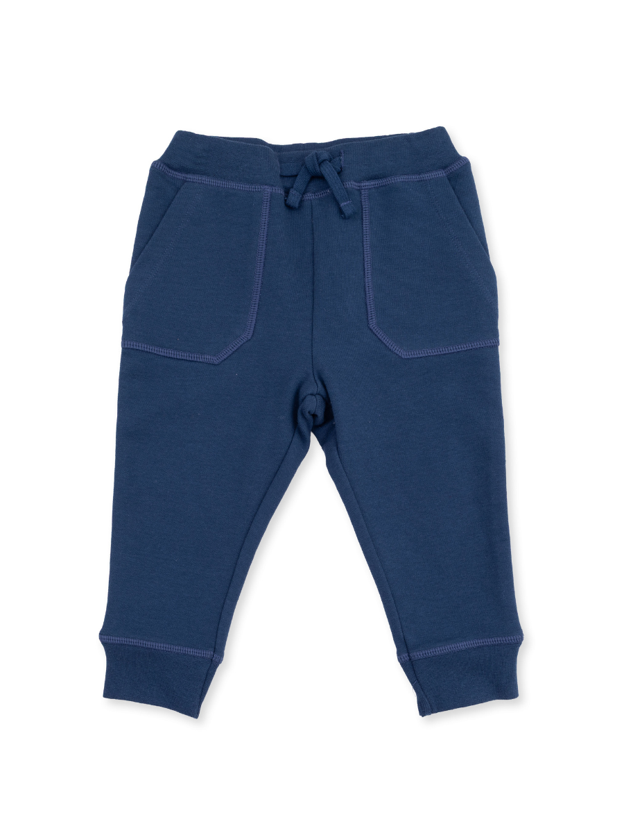 Solid Insignia Blue Jogger Pant