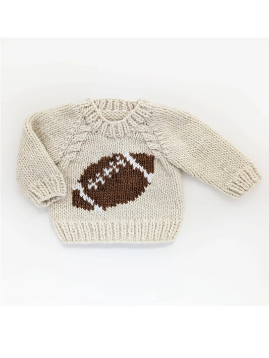 Football Chunky Sweater