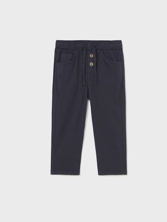 Drawstring Pants - Navy