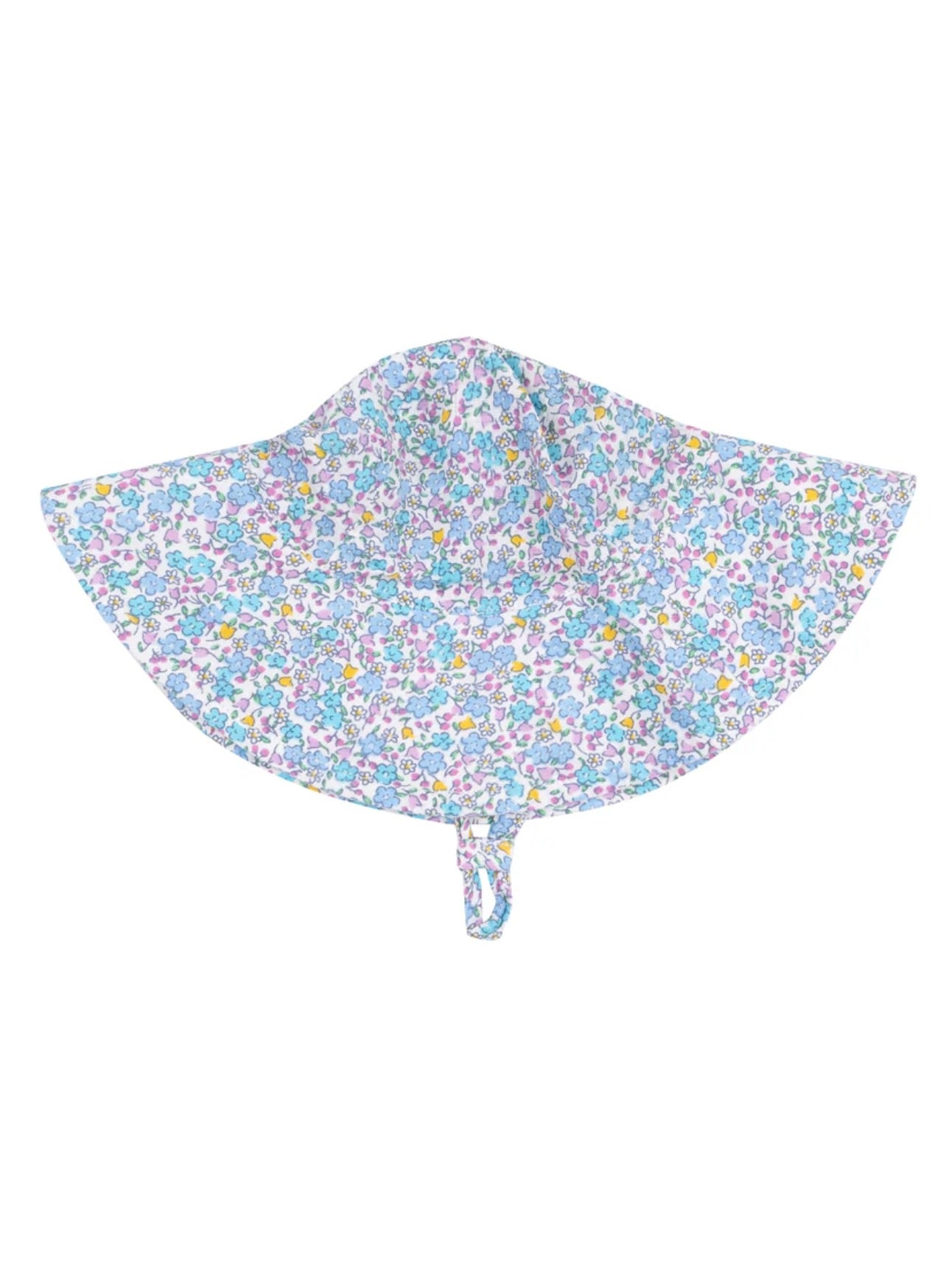 Flowers and Berries Wide Brim Sunhat