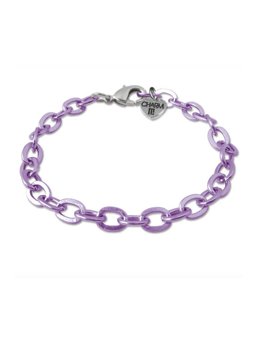 Charm It! Purple Chain Bracelet