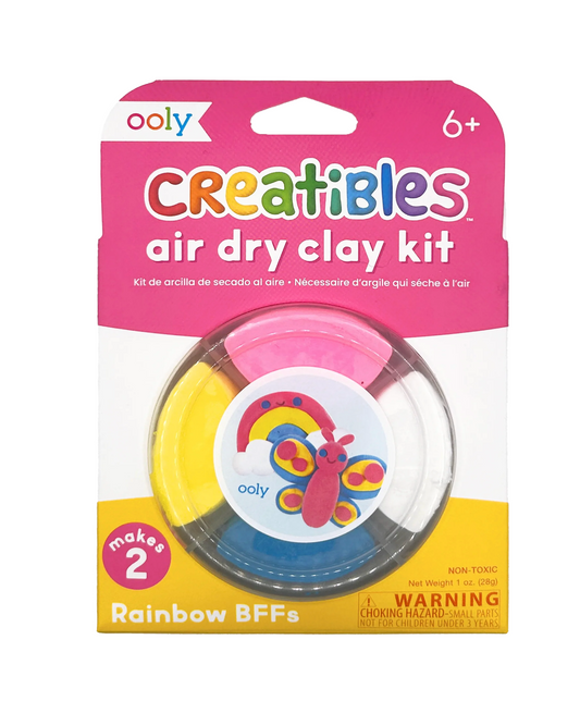 Creatibles DIY Air-Dry Clay Kit - Rainbow