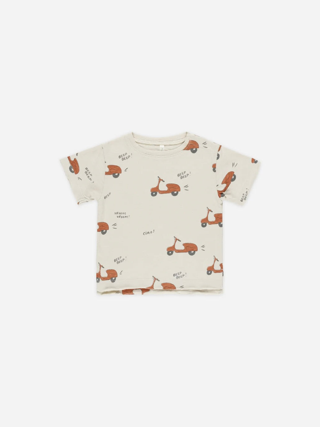 Moped Raw Edge Tee