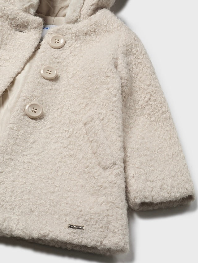 Shearling Coat - Creamy Tan