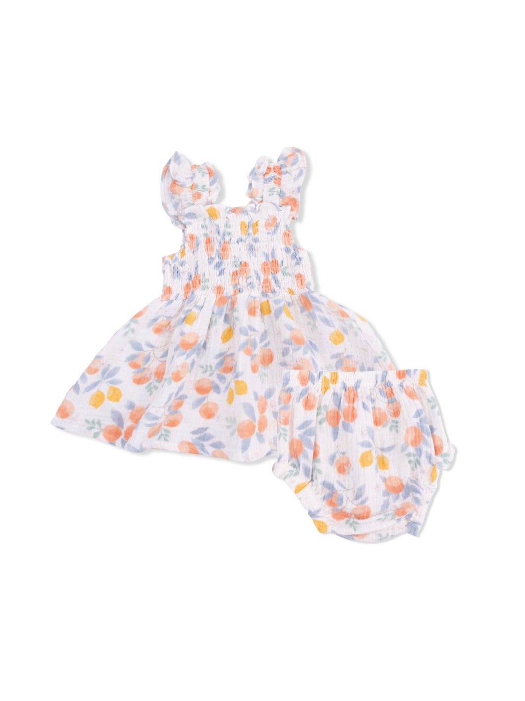 Citrus Floral Baby Doll Tunic + Bloomer