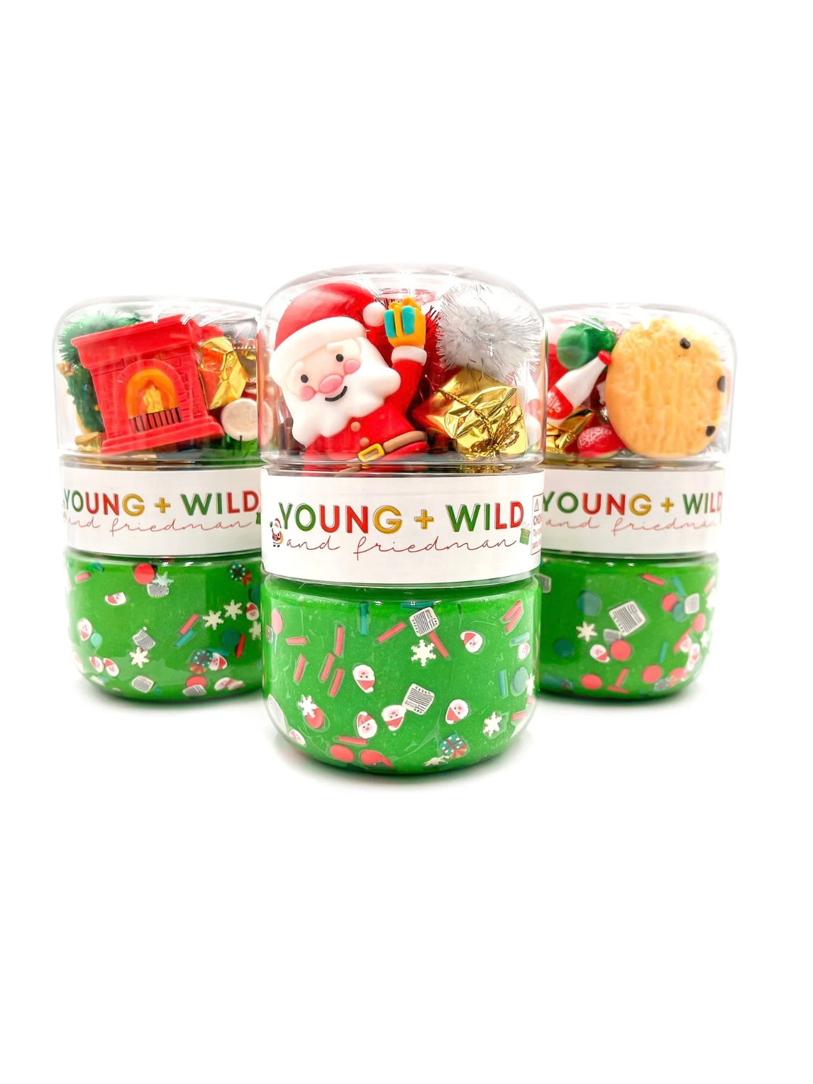 Grab & Go Dough Jar - Christmas Tree