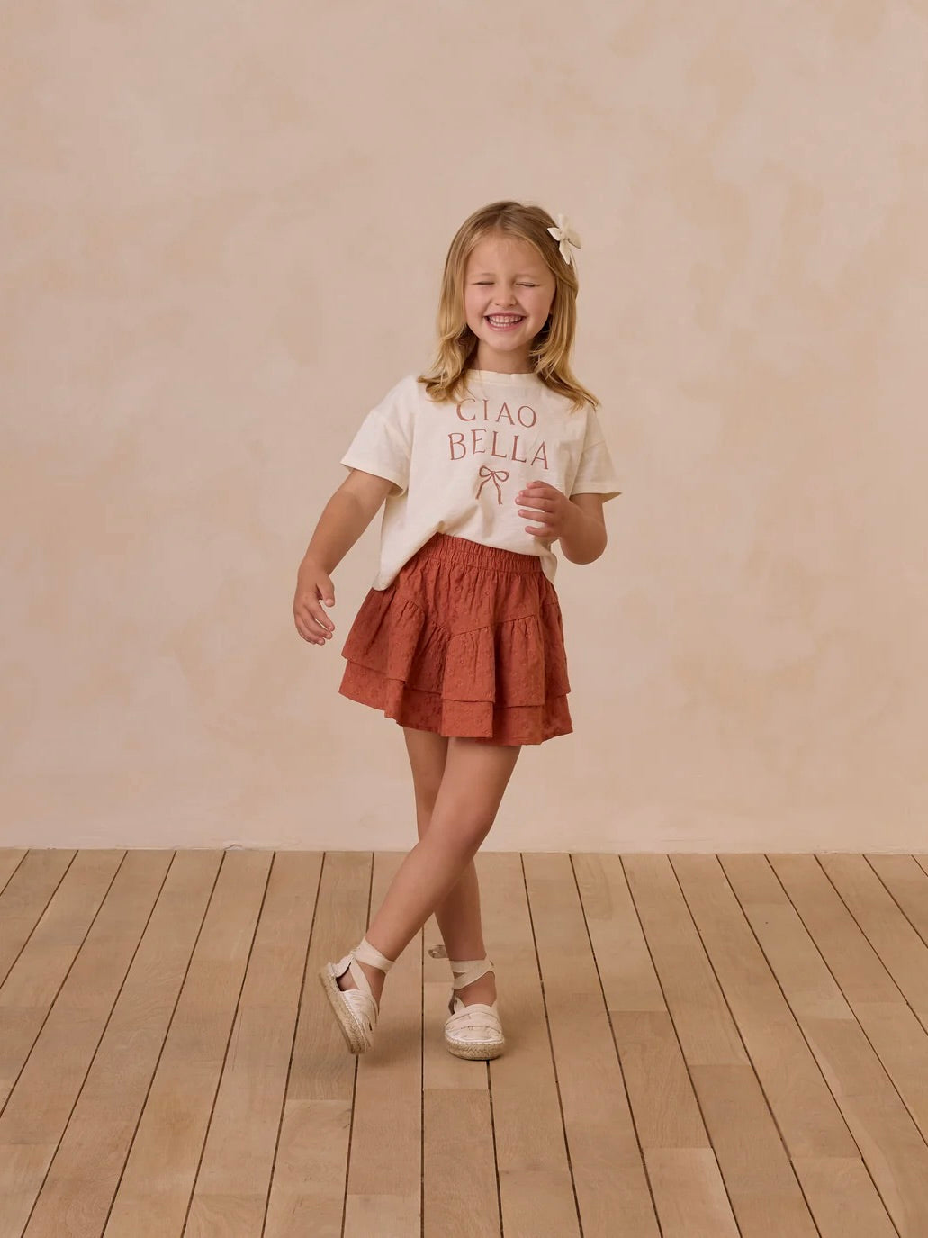 Poppy Tiered Mini Skirt