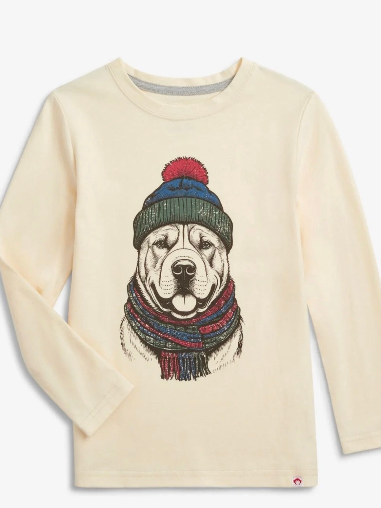 Long Sleeve Tee - Winter Dog