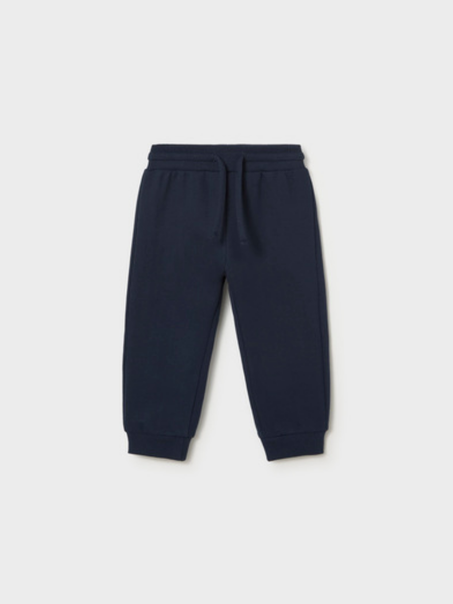 Blue Cuffed Fleece Trouser