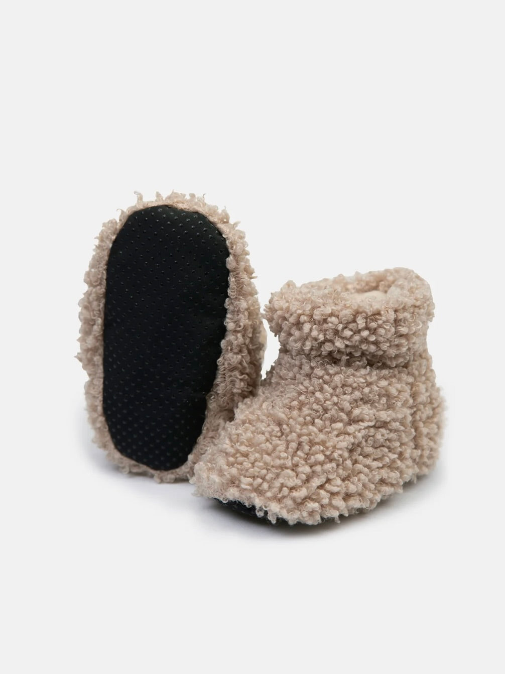 Teddy Booties - Oatmeal
