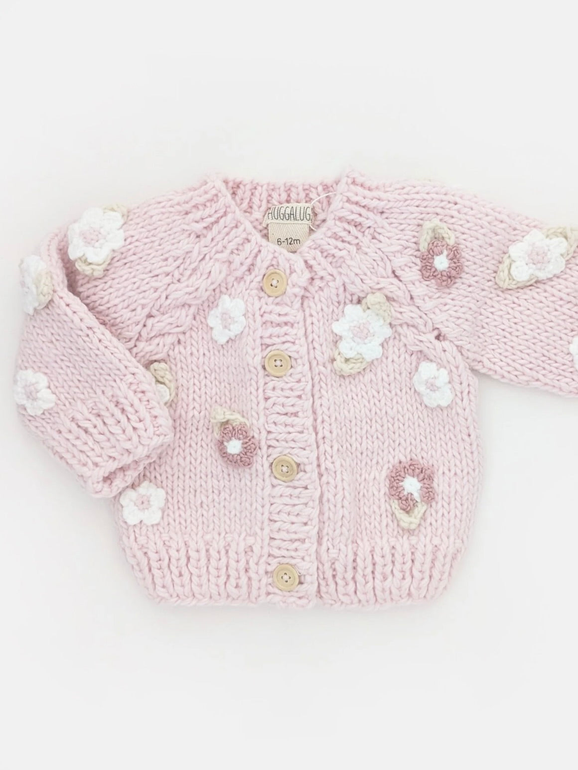 Flower Cardigan - Blush