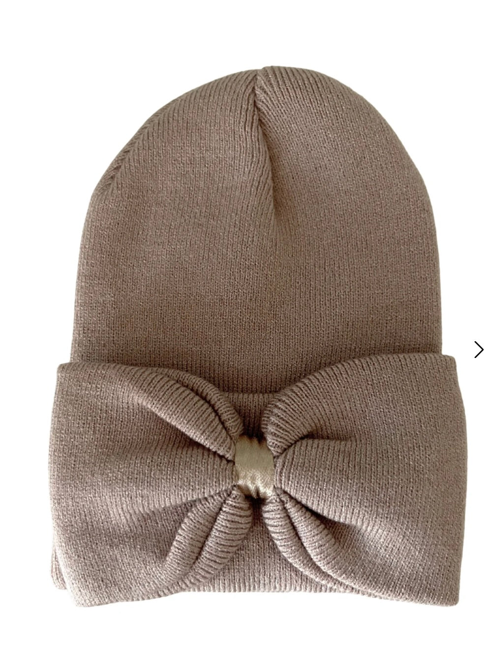 Baby's First Hat - Tan Bow