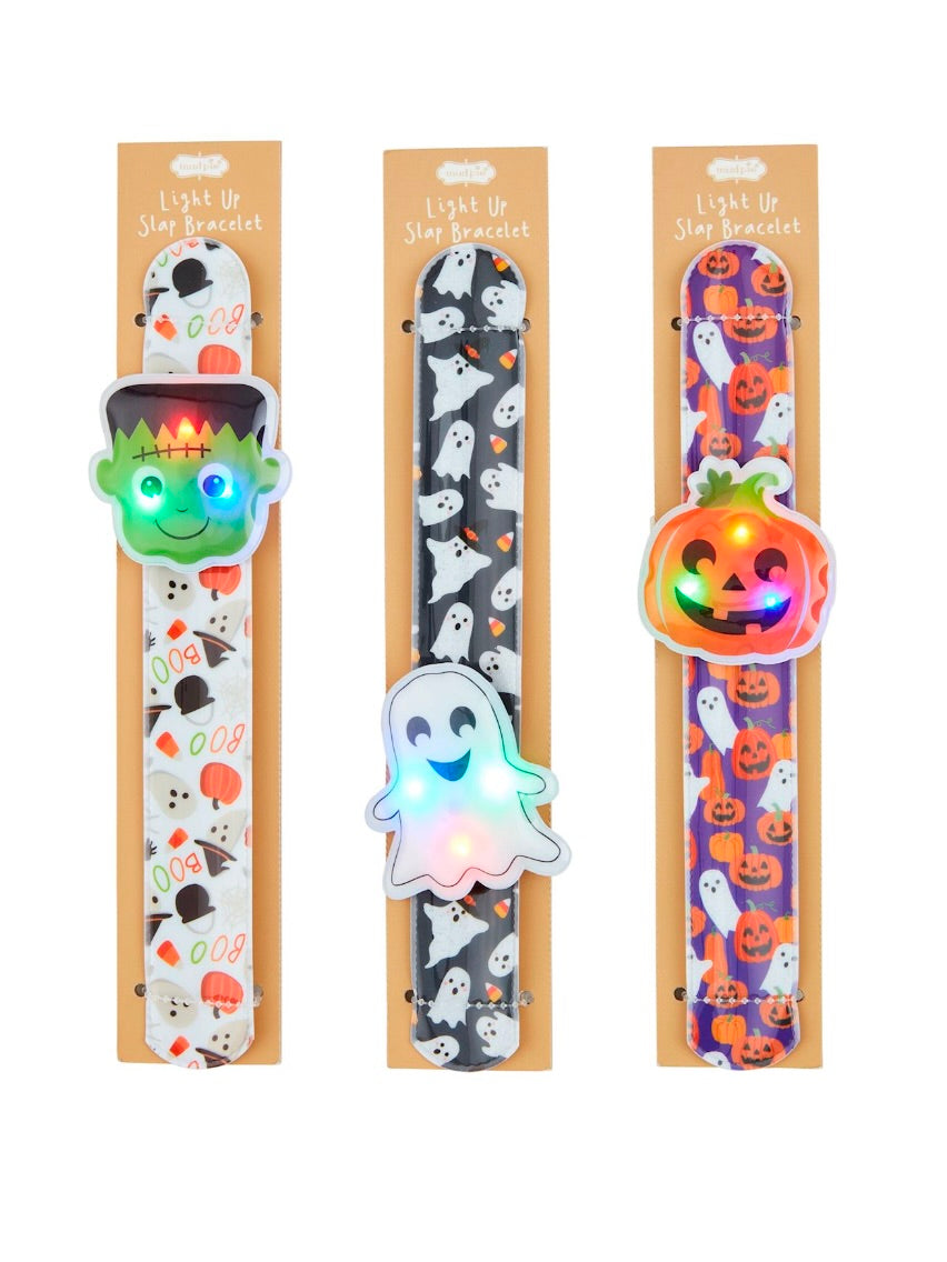 Halloween Light Up Slap Bracelet