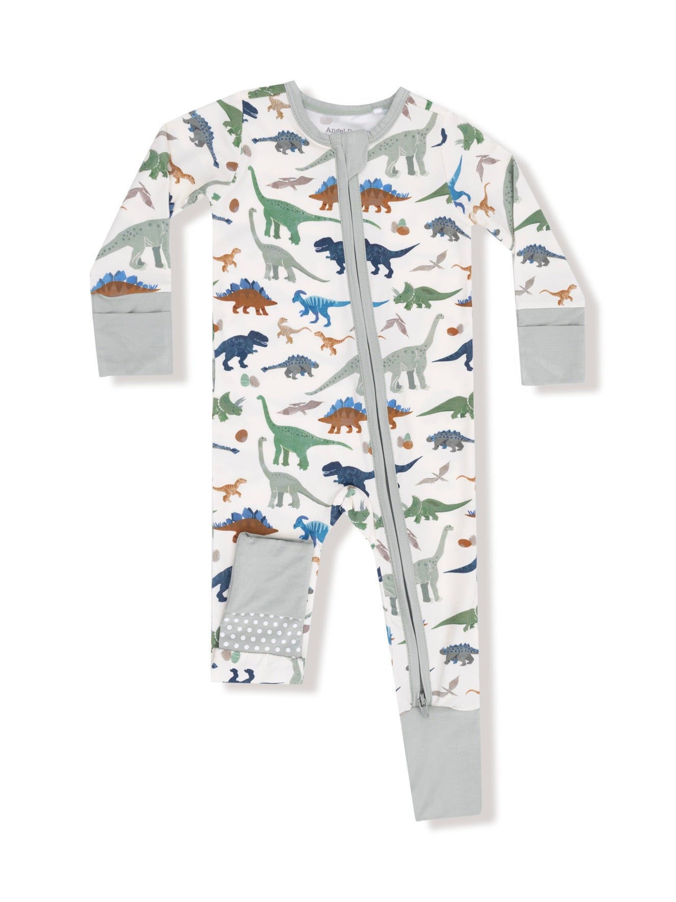 Washy Dinos Zipper Romper