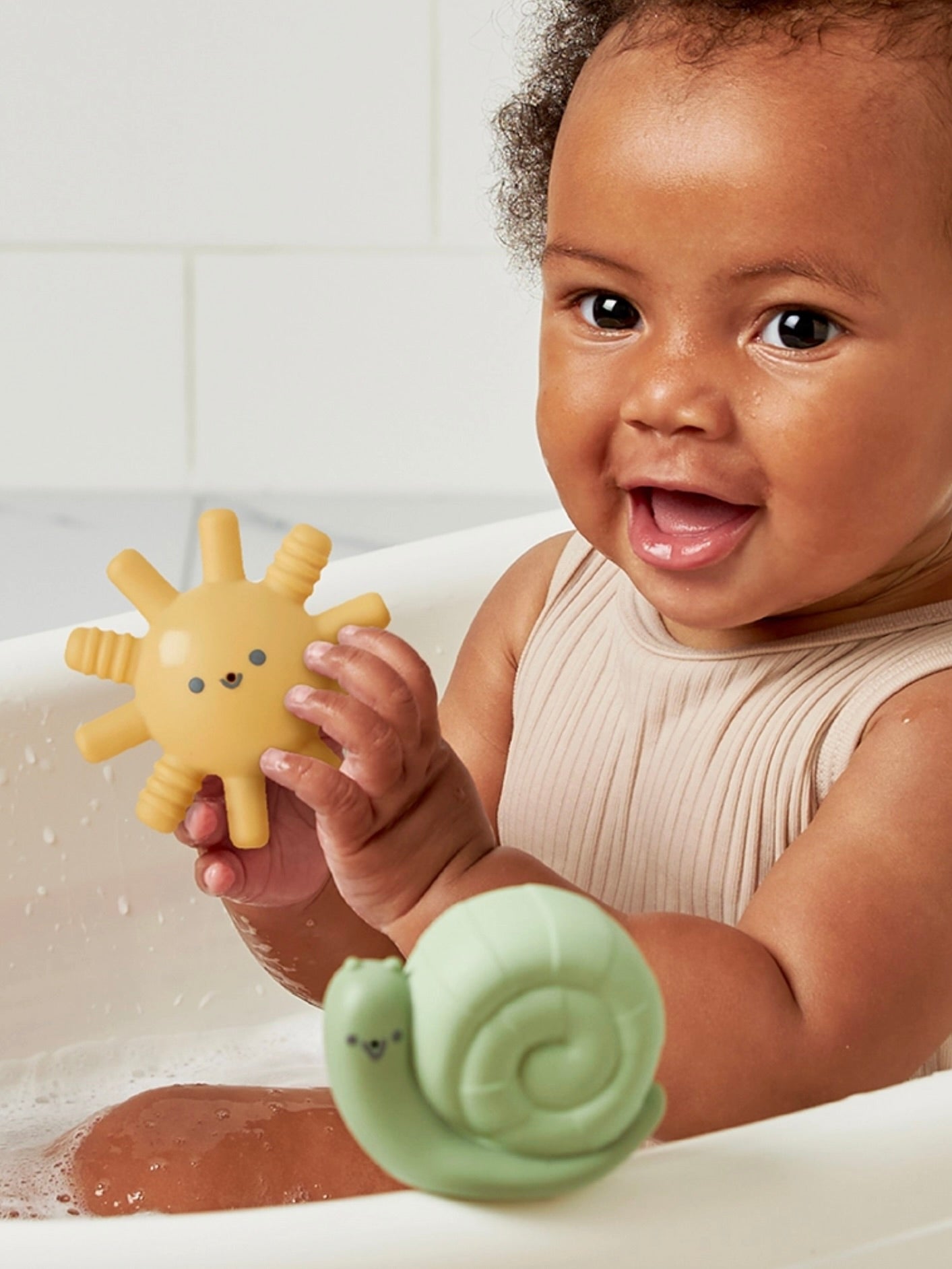 Itzy Squirt Soft Bath Toys - 4 Pack