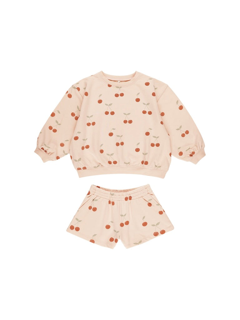 Cherries Summer Terry Set