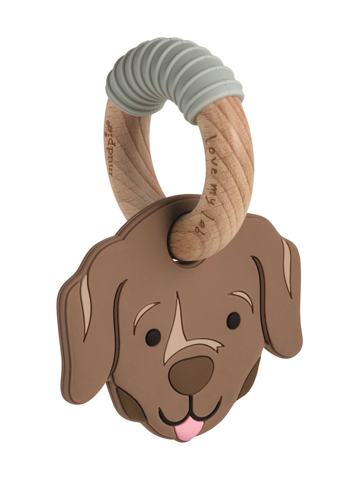 Chocolate Lab Dog Teether