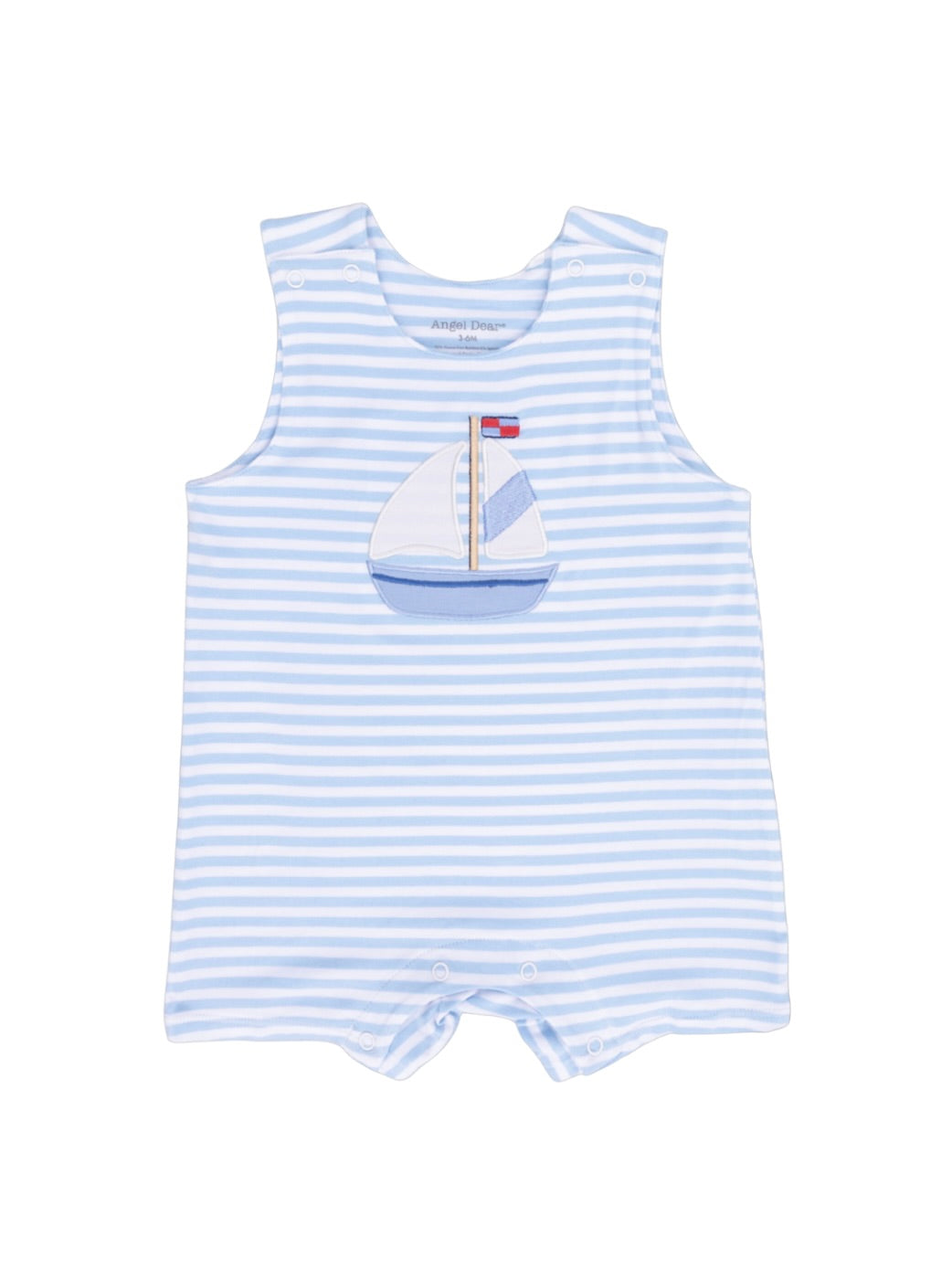 Bubbly Sailboat Stripe Sleeveless Jon Jon