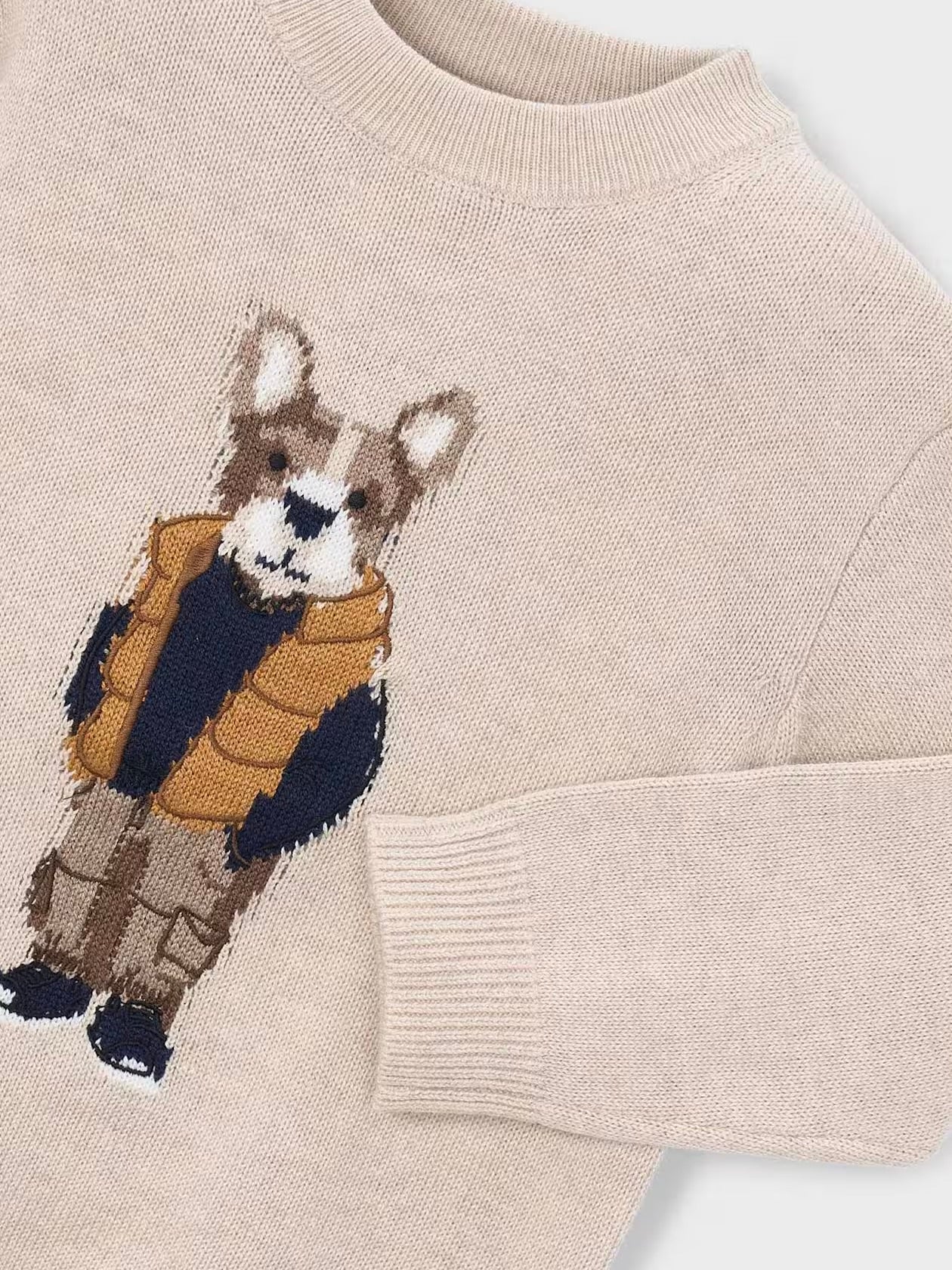 Oat Frenchie Sweater