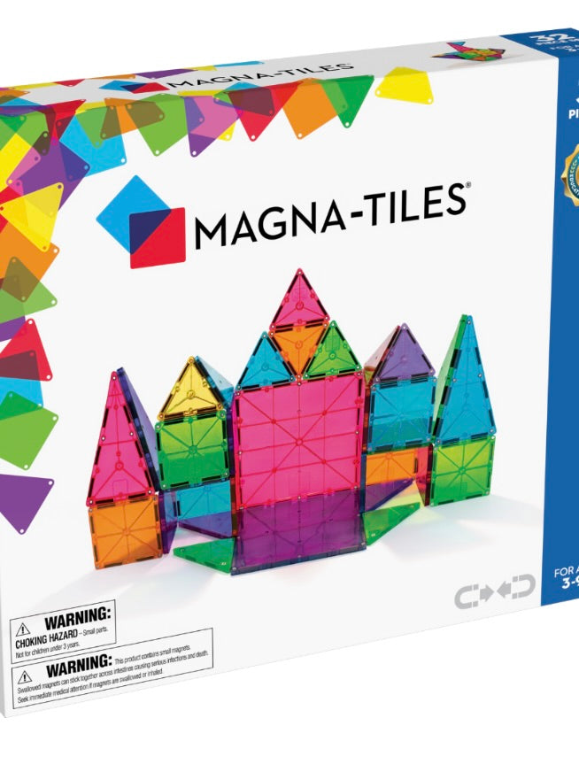 Magna-Tiles Classic 32 Piece Set
