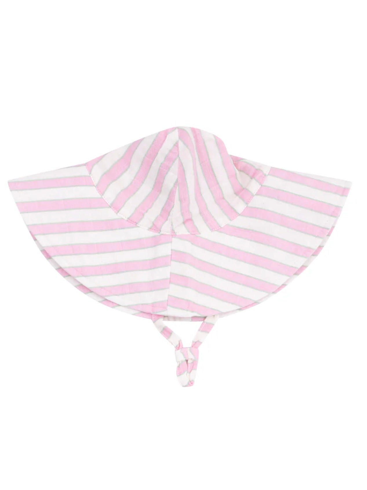 Candy Stripe Wide Brim Sunhat