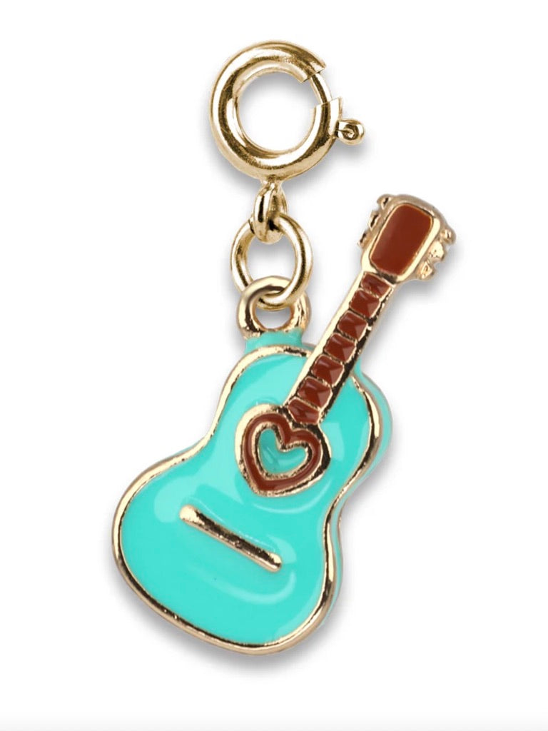 Gold Guitar Charm
