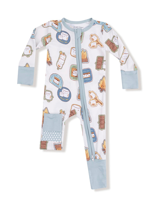 Smores Zipper Romper