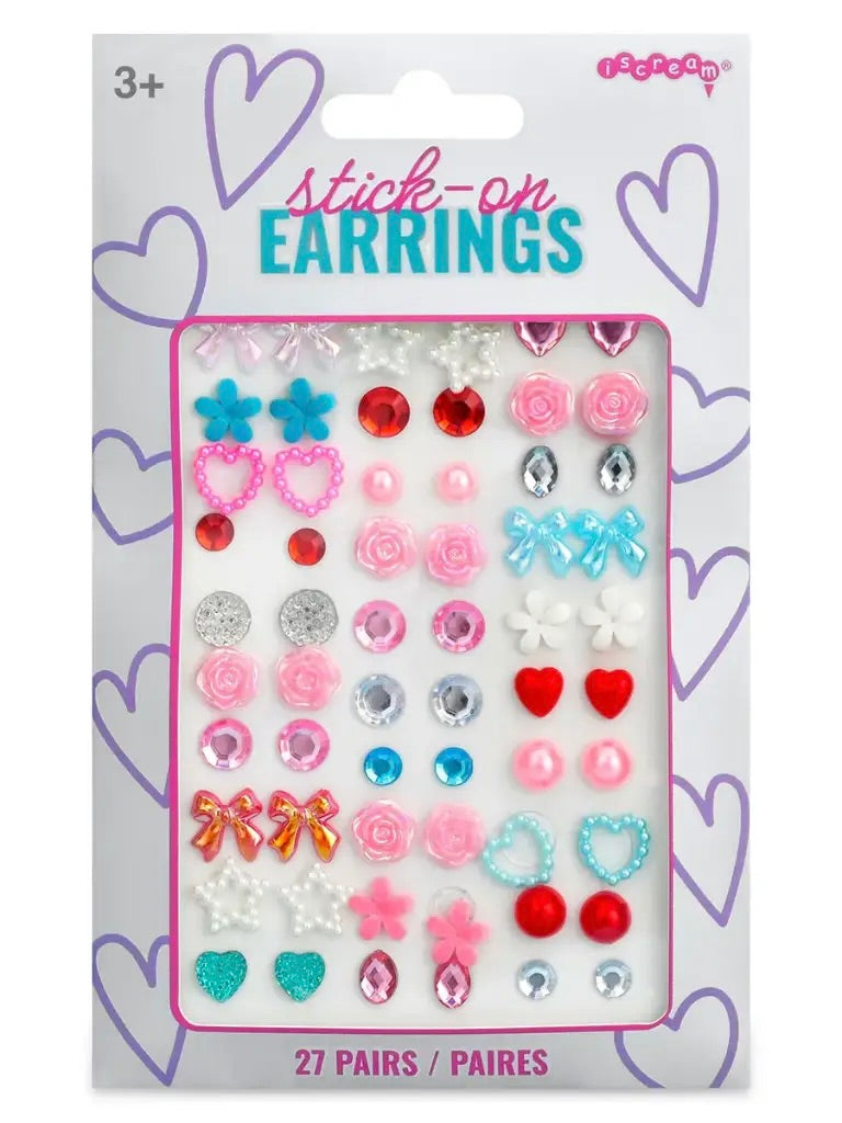 Sparkly Stick On Earrings