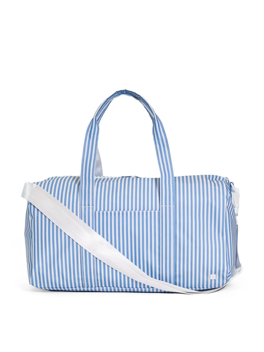 Chambray Pimlico Stripe Weekender Duffel Bag