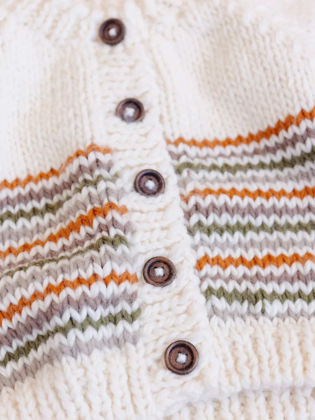 Woodland Stripe Cardigan