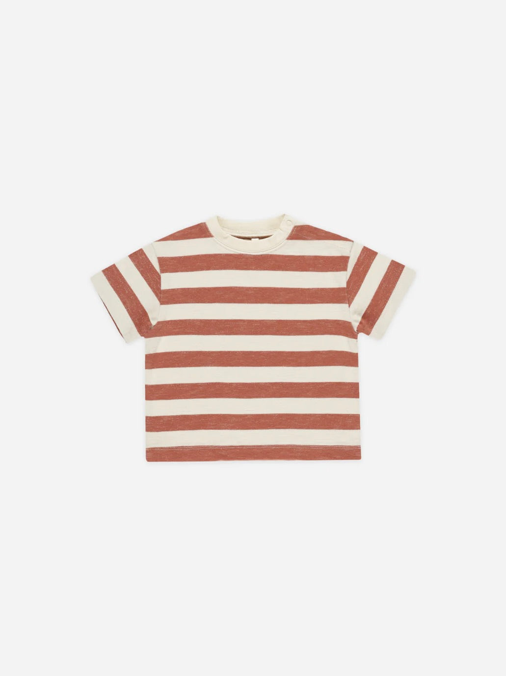 Poppy Stripe Relaxed Tee