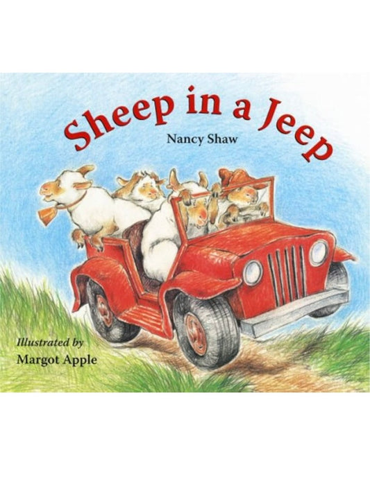 Sheep in a Jeep Board Book