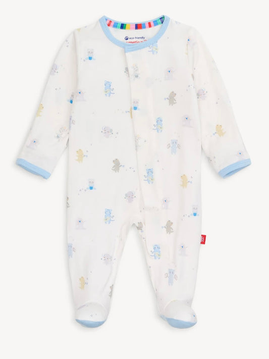 Blue Baby Beats Footie