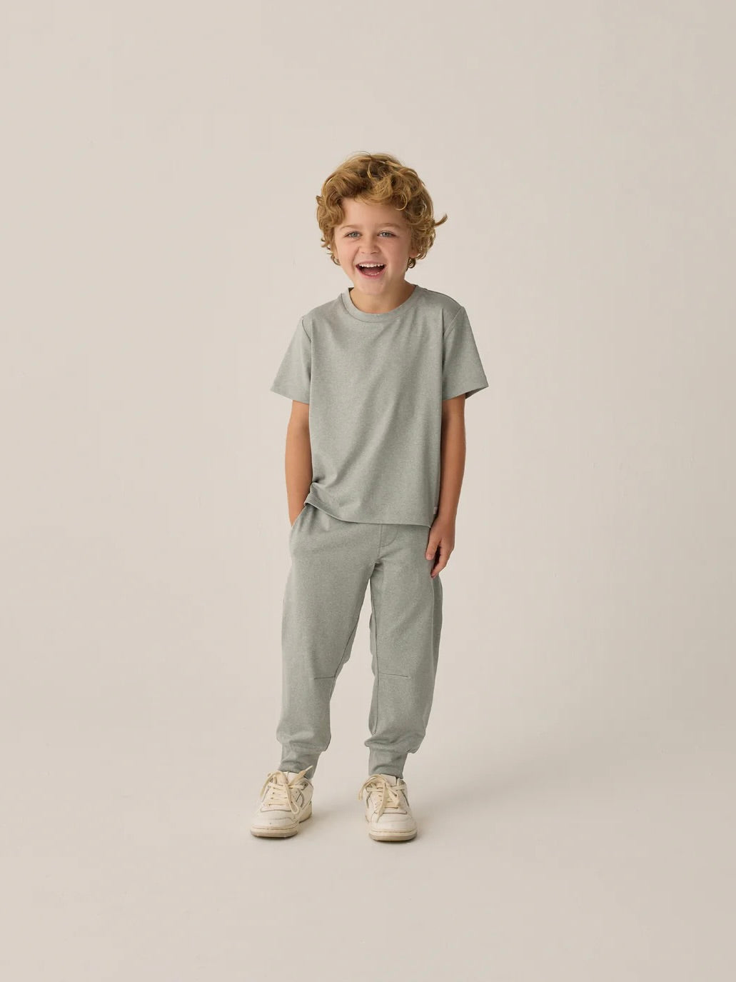 Heathered Eucalyptus Century Tech Jogger