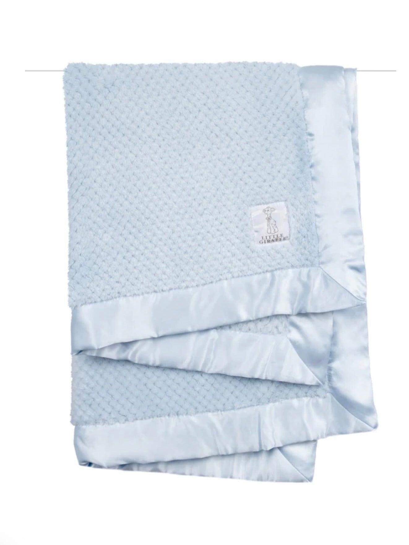 Honeycomb Baby Blanket - Blue