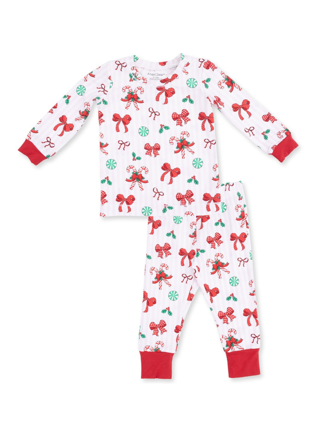 Bows + Candy Canes Loungewear Set